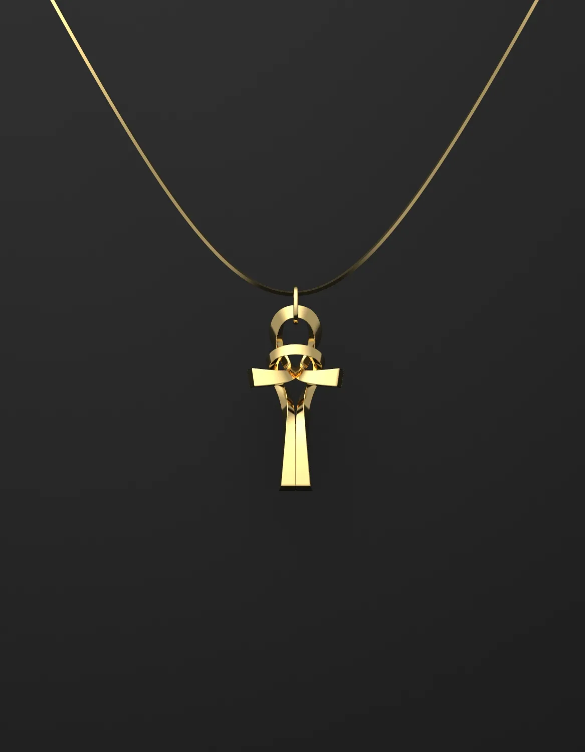 Egyptian Cross necklace, also knows as ankh symbol