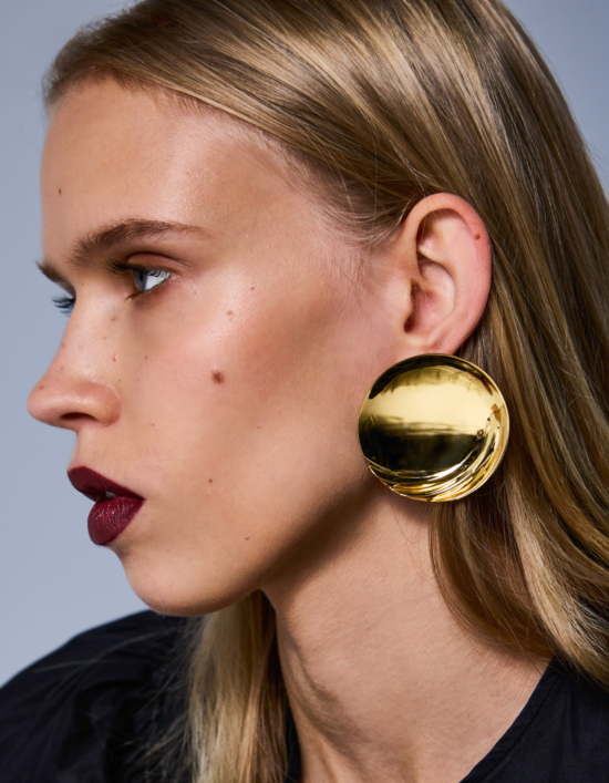 Serenity Earrings Large in Gold by Floa Design