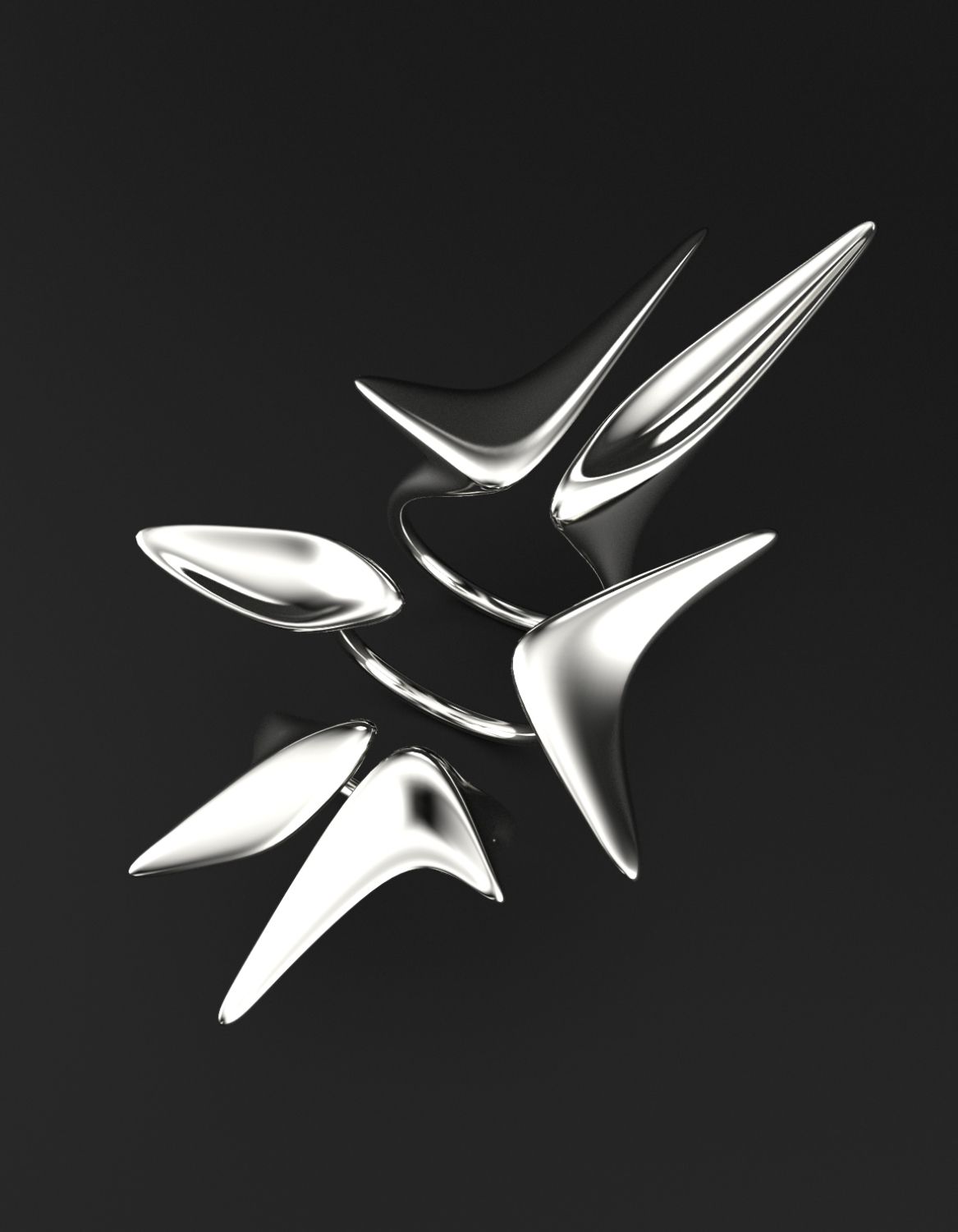 Jewelry for Business Women - Silver Statement Rings