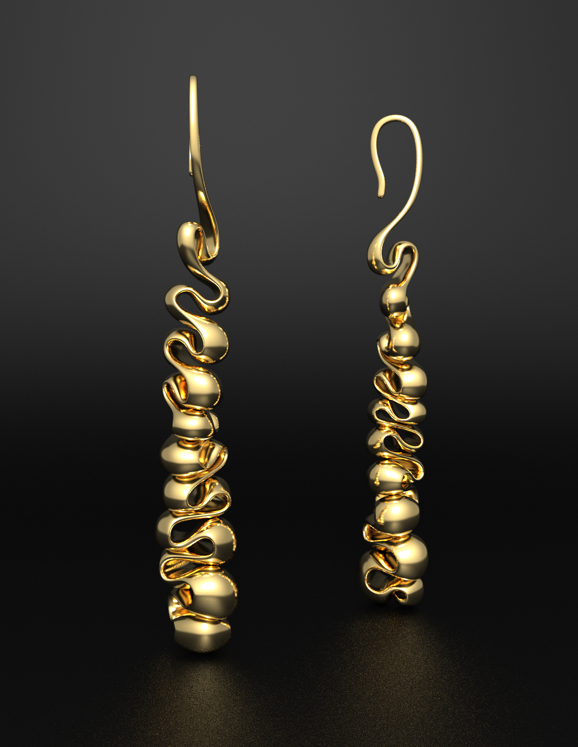 Maximalist Jewellery - gold earrings Maximalist Jewellery - gold earrings