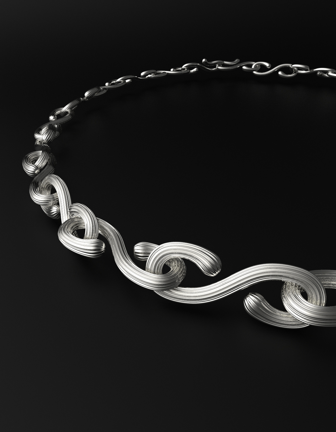 Maximalist Jewellery - silver necklace Maximalist Jewellery - silver necklace