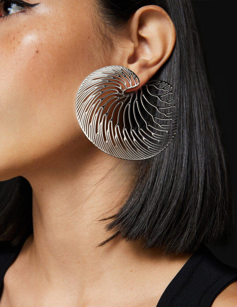 Argonaut Shell Earrings