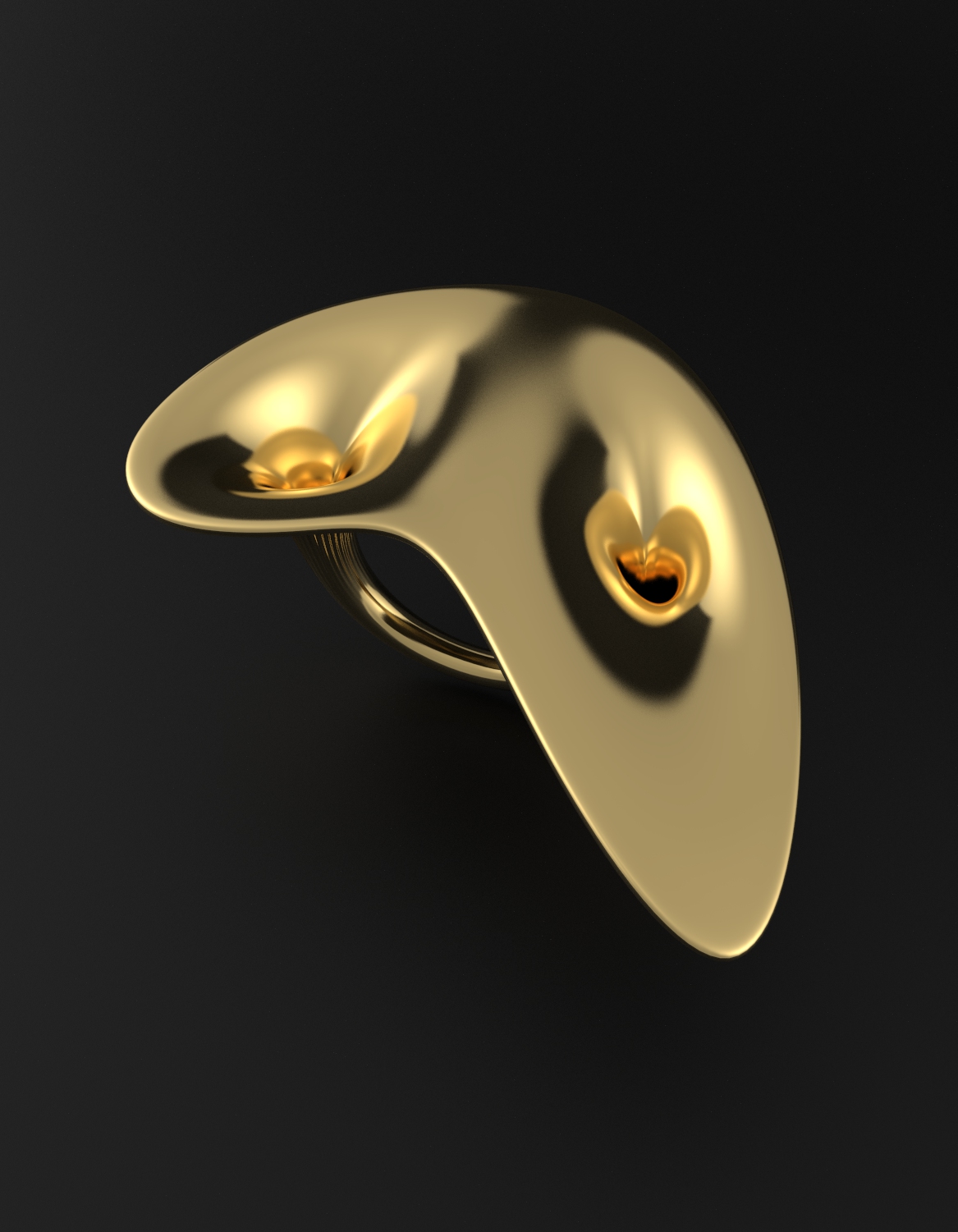Pixie Lott Gold Ring