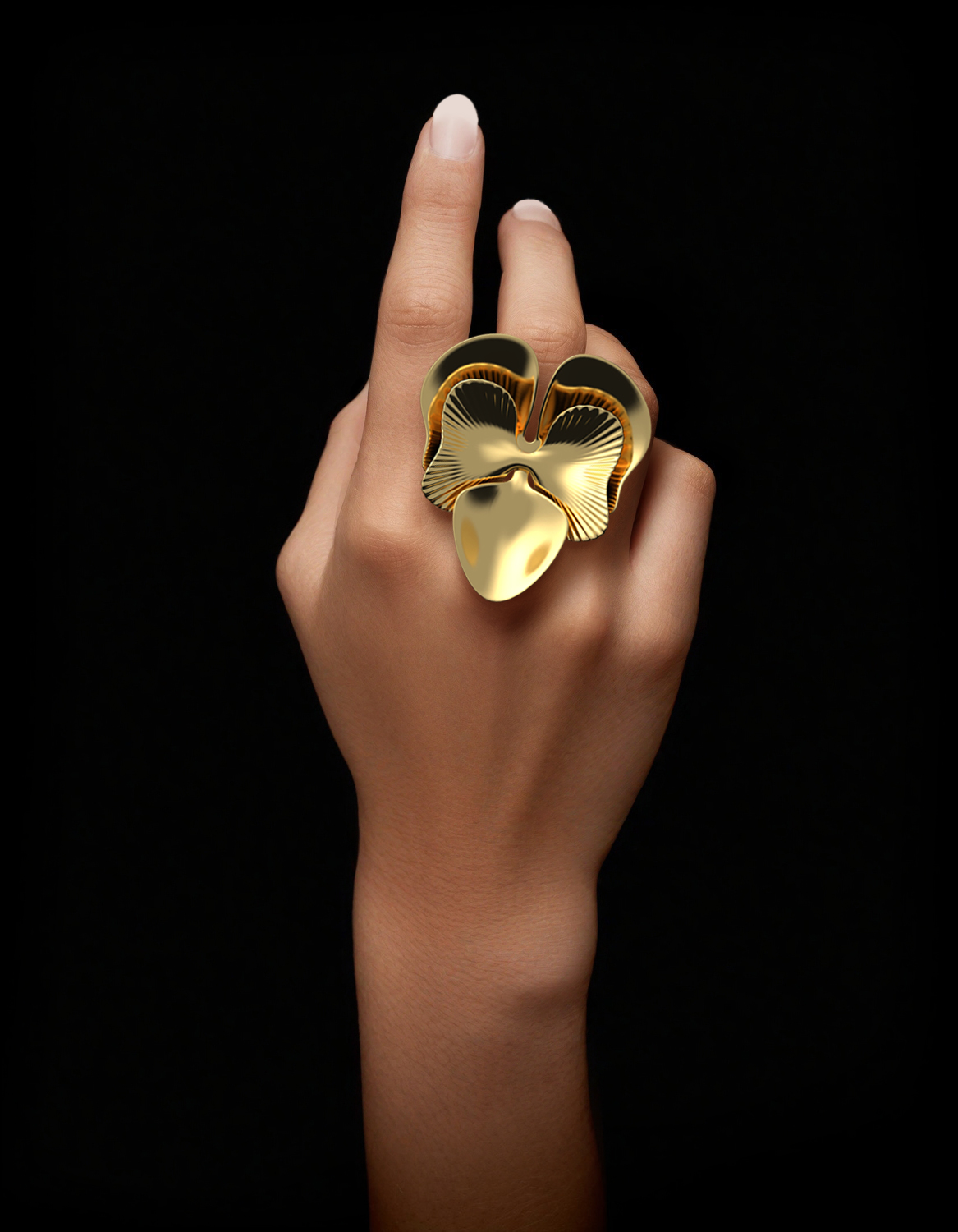 Pixie Lott Ring in gold