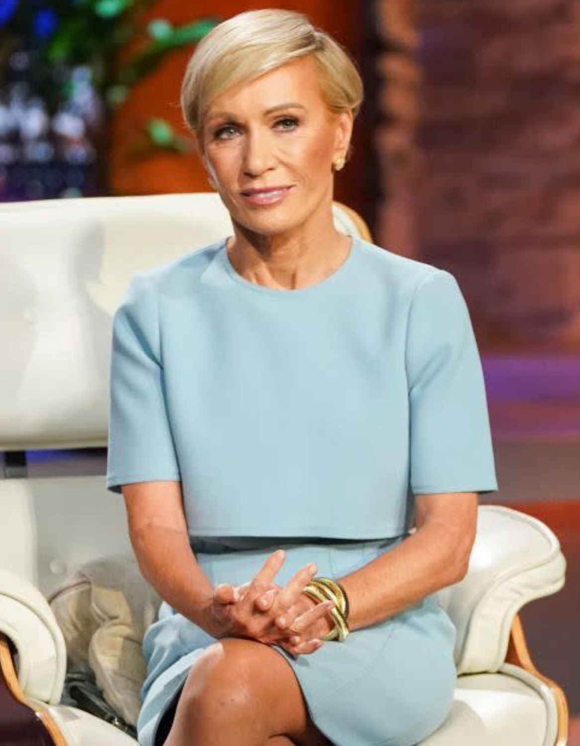 Barbara Corcoran wearing designer bracelet Barbara Corcoran wearing designer bracelet