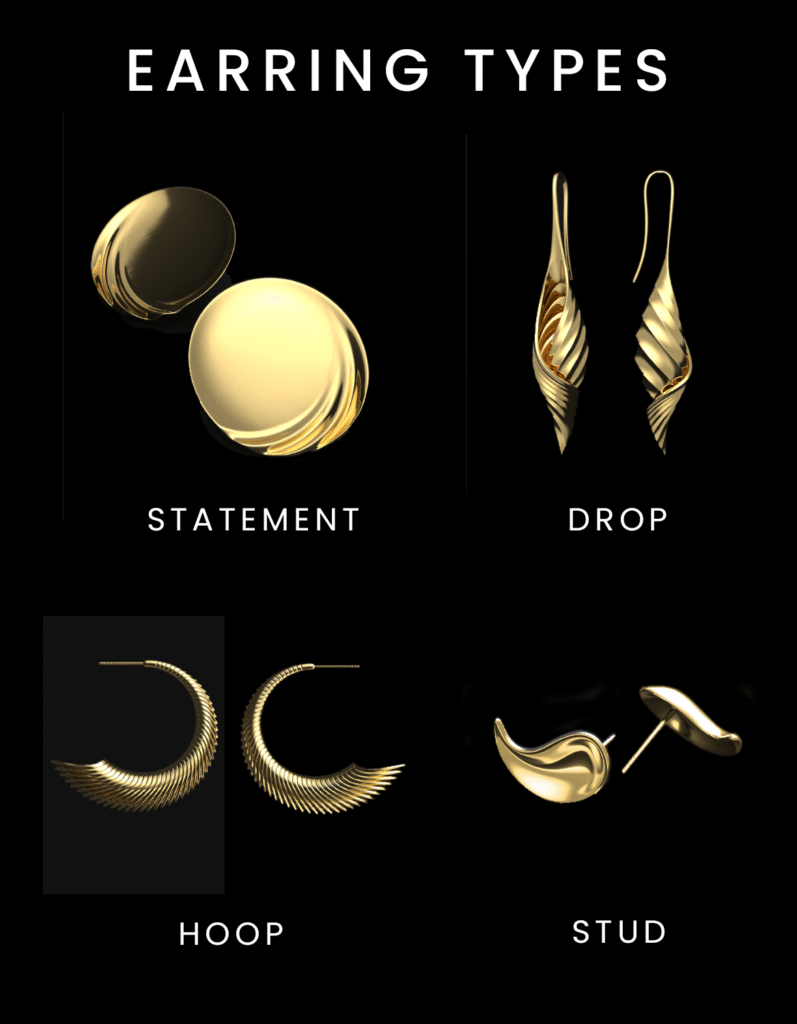 Earring types