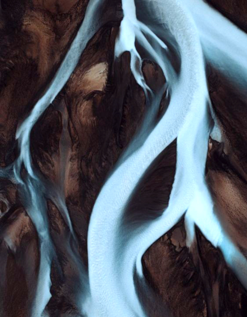 Meandering rivers - inspiration by Floa Design