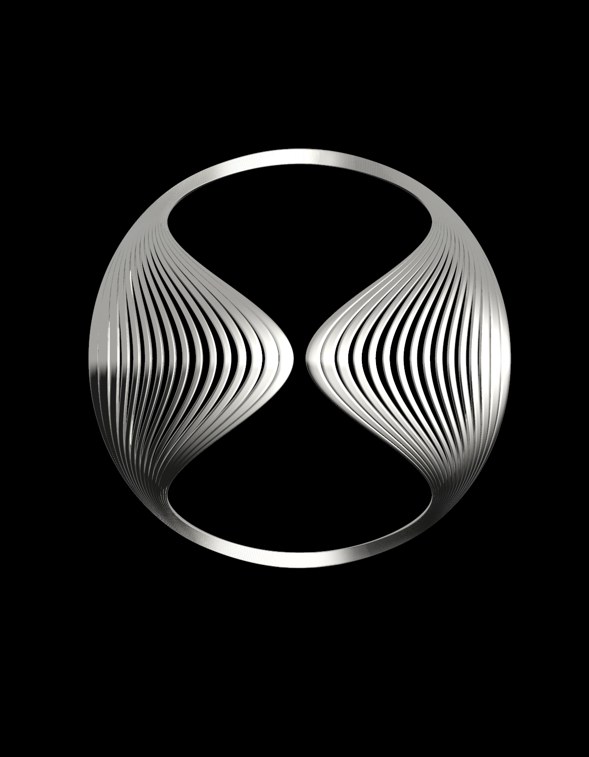 Organic Design Jewellery - silver cuff bracelet